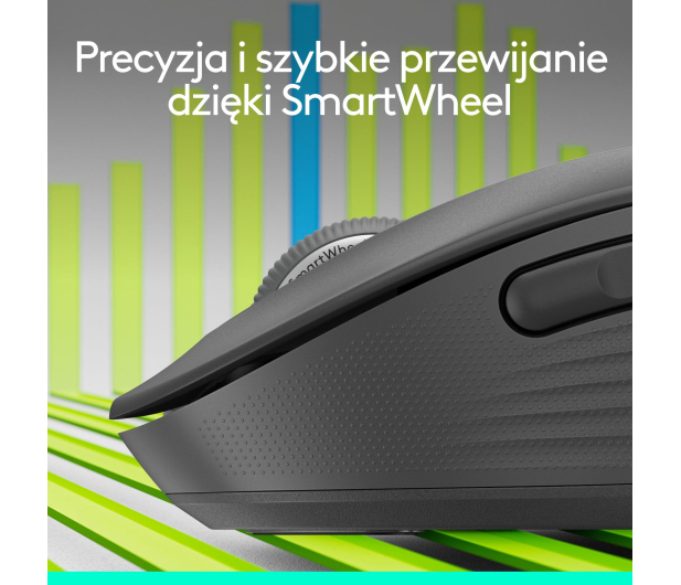LOGITECH Signature M650 L Wireless Mouse Grafitowa - 713345 - zdjęcie 6